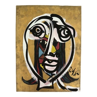 Late 20th Century - Abstract Peter Keil Painting For Sale