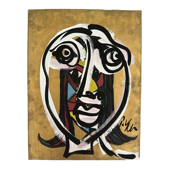 Late 20th Century - Abstract Peter Keil Painting For Sale