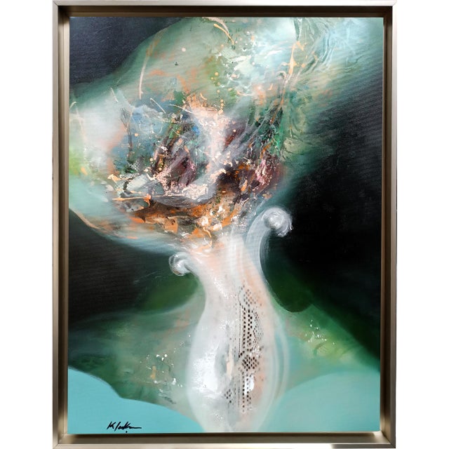 Eternal Still Life signed March 3, 2026 acrylic on canvas · 60 × 80 cm from the series “Kafkaesque Eternity with Flowers...