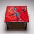 Abstract Coffee Table with red tiles, signed Elli Bianchetti, Italy Mid-20th century For Sale - Image 3 of 9
