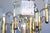 Vintage Brass and Crystal 9-Light Chandelier by Gaetano Sciolari for Sciolari, 1970s For Sale - Image 13 of 18