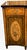 English 19th Century Sideboard Featuring Intricate Satinwood Inlays and a Curved Bow-Front For Sale - Image 3 of 6
