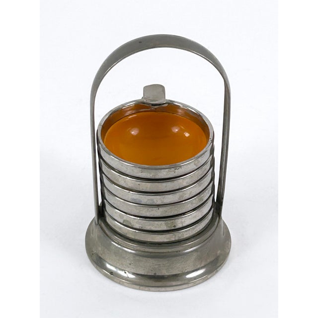 Small Mid-Century Modern Enameled Ashtrays, Germany, 1960s, Set of 6 For Sale - Image 14 of 18