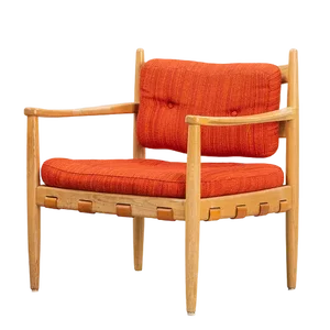 Swedish Cadett Armchair in Oak by Eric Manthen, 1960s