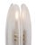 Glass Paneled White Murano Glass Sconces For Sale - Image 7 of 9