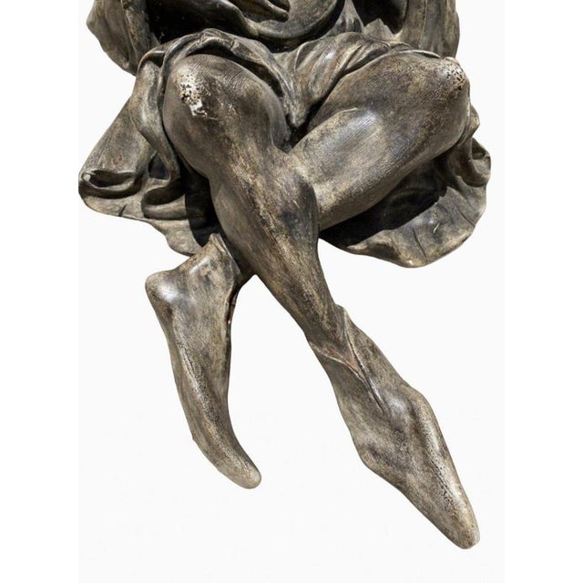 Large Plaster Wall Console For Sale - Image 3 of 11