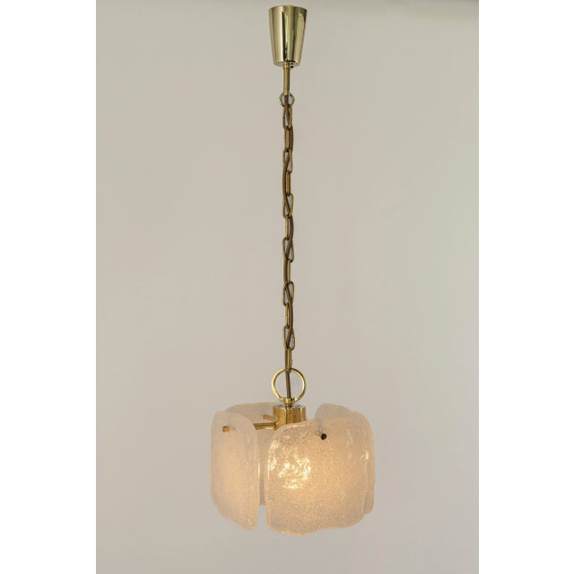 Petite Murano Glass Pendant Light by Kalmar, Germany, 1960s For Sale - Image 10 of 18