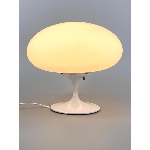 1960s Mushroom Glass Table Lamp by Bill Curry for Laurel Lamp Co., 1960s For Sale - Image 5 of 18