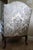 Antique French Regency Bergere Armchairs, Walnut Hand-Carved in France, 18th Century, a Pair For Sale - Image 9 of 15