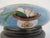 Turquoise Chinese Turquoise Cloisonne Vase Flower Brush Washer Bowl Custom Stand For Sale - Image 8 of 16