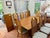 1970s Hollywood Regency Faux Bamboo Dining Set by Thomasville / American Drew - 8 Chairs For Sale - Image 14 of 17