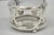 Vintage Art Deco Style Silver Plated Hinged Glass Grated Cheese Jar Sugar Bowl For Sale - Image 11 of 12