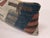 #1 Vintage Turkish Kilim Accent Pillow | Handwoven Wool Decorative Cushion | 7 in X 12 In For Sale - Image 9 of 9