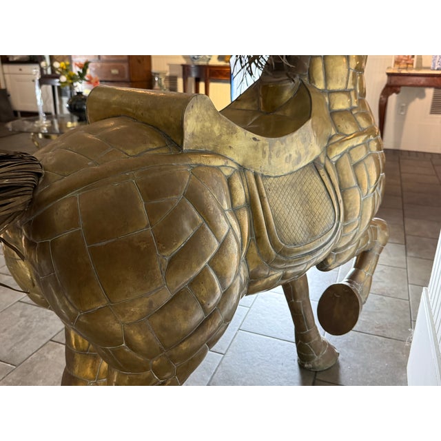 1970s Monumental Sergio Bustamonte Horse For Sale - Image 11 of 12
