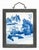 Early 20th Century Chinese Blue and White Porcelain Plaques, 3 For Sale - Image 5 of 11