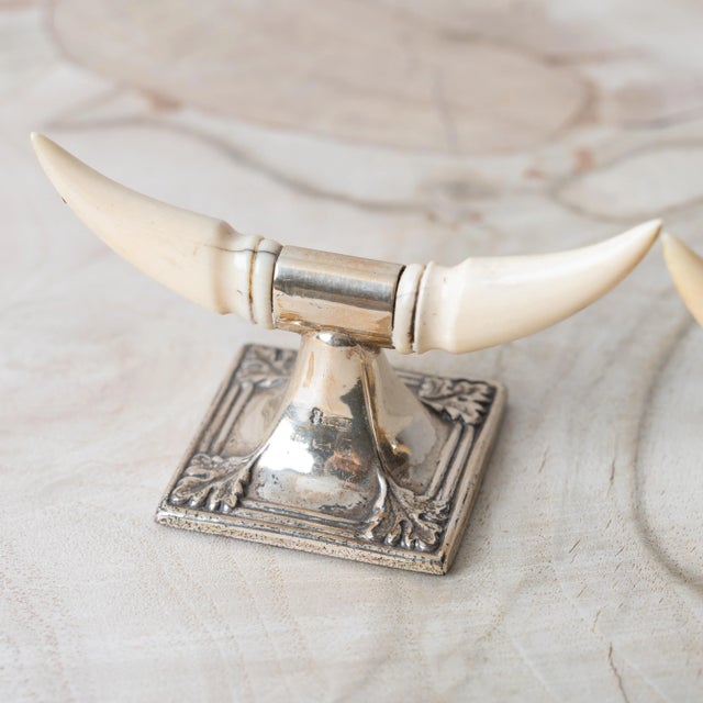 Hilliard & Thomason Knife Rests, 1908 | Chairish