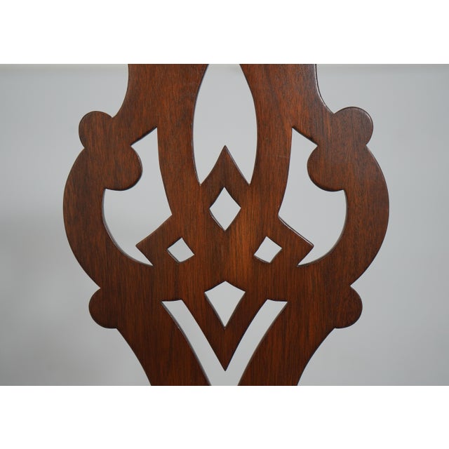 Set of 6 Henkel Harris Mahogany Dining Chairs For Sale - Image 13 of 18