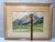 Fritz Wucherer Swiss Alps Watercolor Painting, Framed Cabin Landscape, 1941 For Sale - Image 9 of 10