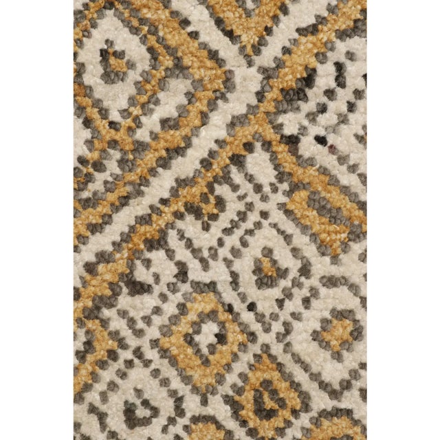 2010s Rug & Kilim’s Moroccan Style Rug With Geometric Lozenge Diamond Patterns For Sale - Image 5 of 7