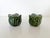 Traditional Mid 20th Century Cabbage Leaf Salt Pepper Shakers - a Pair For Sale - Image 3 of 4
