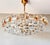 This beautiful 1970s Palwa chandelier exudes elegance and sophistication. with its sparkling crystals and gold accents, it...