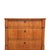 Chest of drawers Biedermeier, circa 1820, Germany, cherry wood, three drawers with baluster half-columns, inlaid...