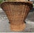 Late 20th Century Vintage Wicker Boho, Coastal Accent Egg Chair For Sale - Image 5 of 9