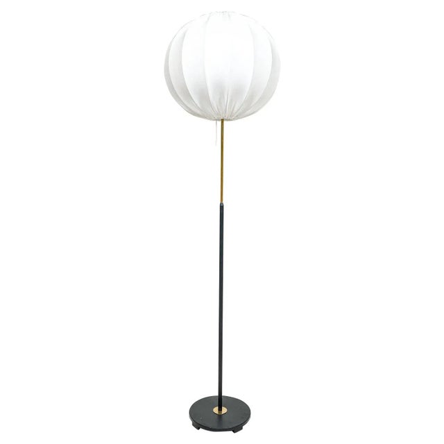 Brass Floor Lamp by Hans Bergström for Asea, Sweden, 1960s For Sale - Image 14 of 14