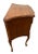 Wood Vintage French Cabinet Side Table Hidden Bar Storage Solid Walnut Hand Carved For Sale - Image 7 of 11