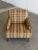 Mid-Century Modern Vintage Plaid & Cane Lounge Chair For Sale - Image 3 of 18