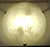 2000 - 2009 Vintage Ceiling Lamp with White Frosted Glass Shade and Floral Decor by Honsel, 2000s For Sale - Image 5 of 8