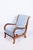 This armchair is a truly magnificent and refined showcase of high-end bourgeois furniture from the early Biedermeier...