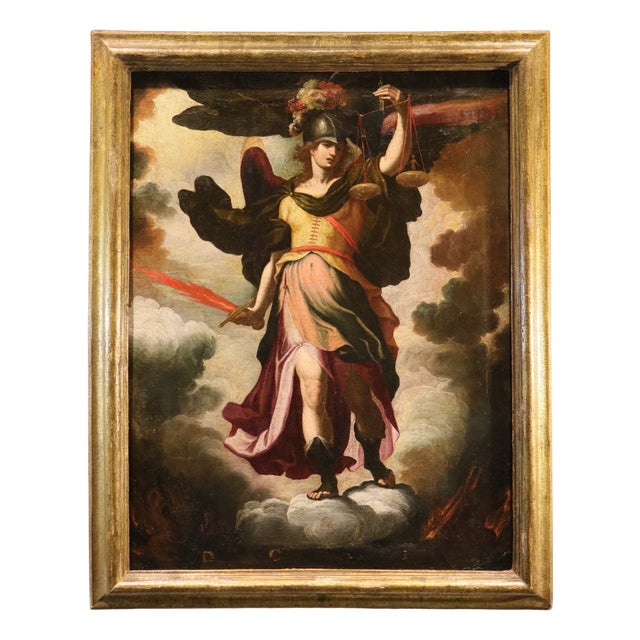 Antonio Maria Viani, Saint Michael the Archangel, 1600, Oil on Canvas For Sale