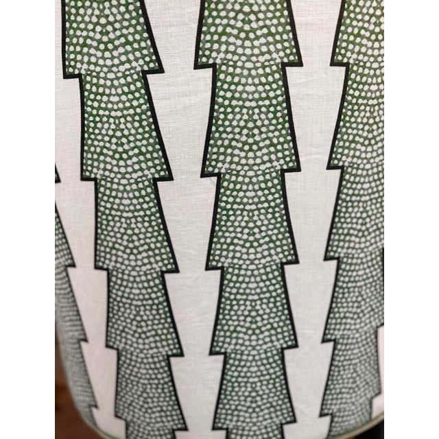 Contemporary 1950s Little Side Chair Reupholstered in Ottoline Fabric For Sale - Image 3 of 9