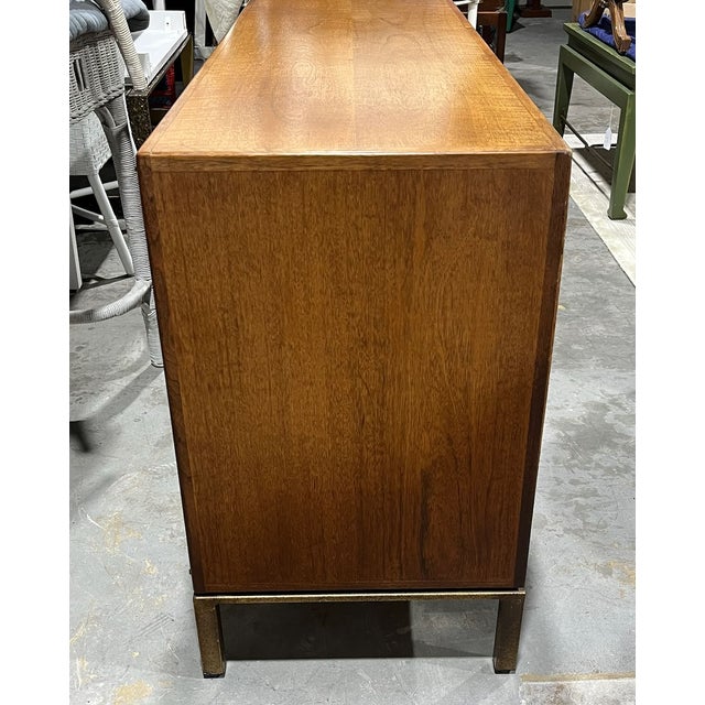 Mid Century Modern Walnut Sideboard. Founders Furniture, Attributed For Sale In Tampa - Image 6 of 18