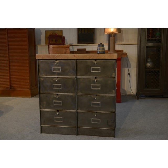 Vintage Flap Cabinet from Roneo, 1950s For Sale - Image 4 of 13