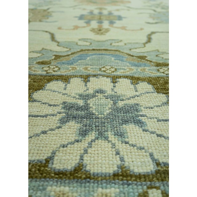 Turkish Oushak Rug 9' x 12'3" #20133 Explore a curated collection of hallway runners, wool rugs, and handmade masterpieces...