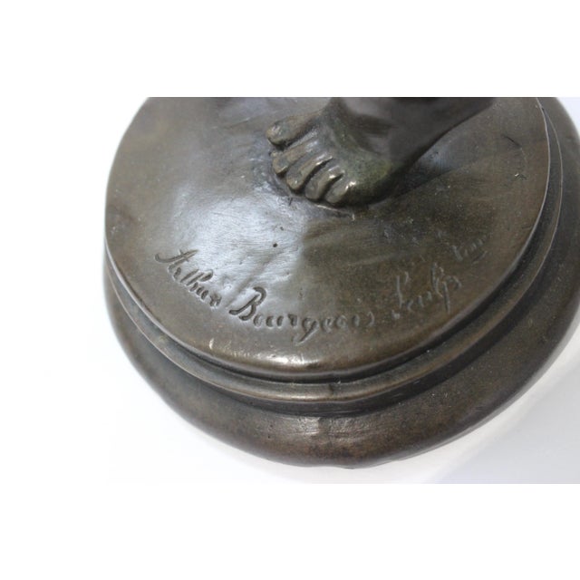 Antique Charles Arthur Bourgeois Bronze Sculpture "The Snake Charmer" Charles Arthur Bourgeois (French, 1838–1886) The...