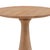 Contemporary Modern Mango Wood Drip Pedestal Side Table For Sale - Image 3 of 3