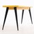 Mid-Century Modern A Tolix Yellow Iron Table, C. 1940. For Sale - Image 3 of 4