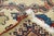 Antique Farahan Sarouk Rug 11’0" X 13’0" For Sale - Image 11 of 12