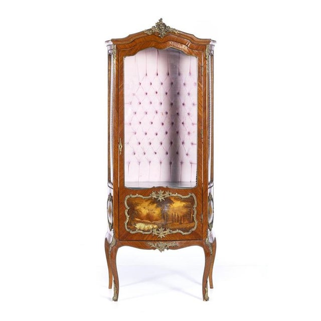 Louis XV Display Case in Glass For Sale - Image 6 of 6