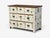 1930s Swedish Modern, Nordens Flora Dresser, Brass, Floral Lithographs, Sweden, 1930s For Sale - Image 5 of 14