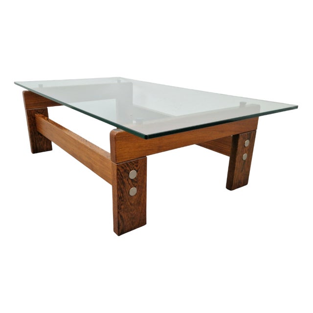 Vintage Coffee Table attributed to Martin Visser for 't Spectrum, 1960s For Sale