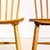 Vintage Stickback Blonde Dining Chairs, 1950s, Set of 6 For Sale - Image 3 of 12