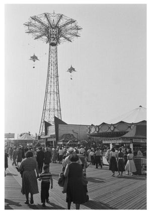 'Coney Island Parachute Jump' Unframed Archival Pigment Print