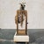Gold Louis XVI Style Bronze and White Marble Clock, 19th Century For Sale - Image 8 of 14