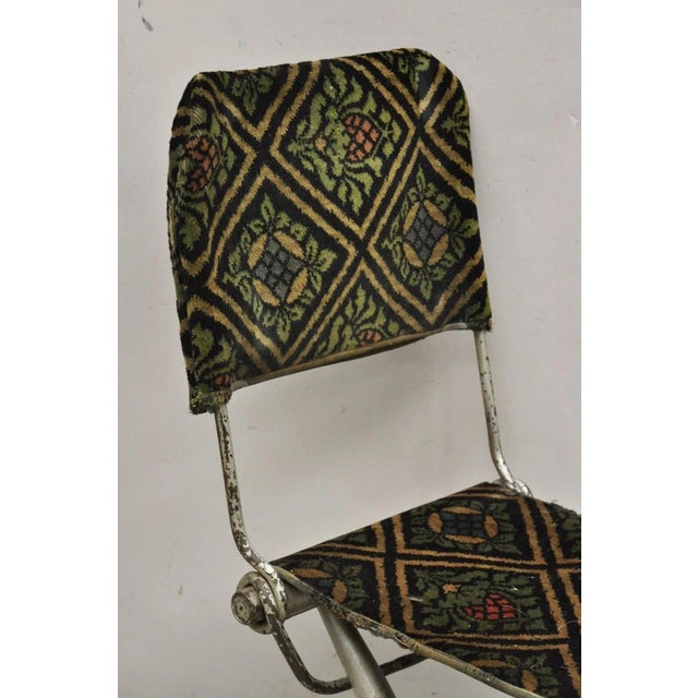 Antique 19th Century Civil War Period Folding Officers Camp Chair Campaign Chair For Sale - Image 12 of 12