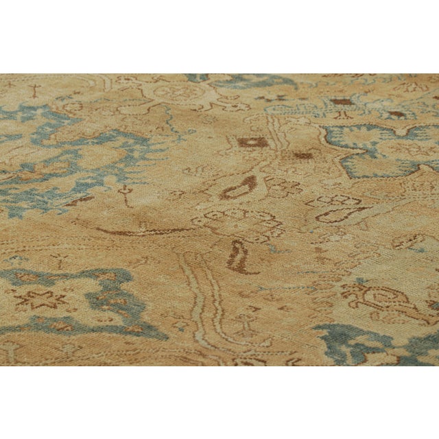 Made with a special blend of hand-knotted Ghazni wool, this 12x16 rug from Rug & Kilim's custom-classics Burano Collection...