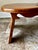 Vintage 1976 Amana Furniture Solid Walnut Violin-Shaped Hearth Bench / Footstool For Sale - Image 16 of 18
